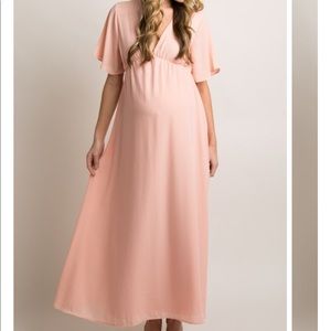 Pinkblush Maternity Light Pink Maternity Dress